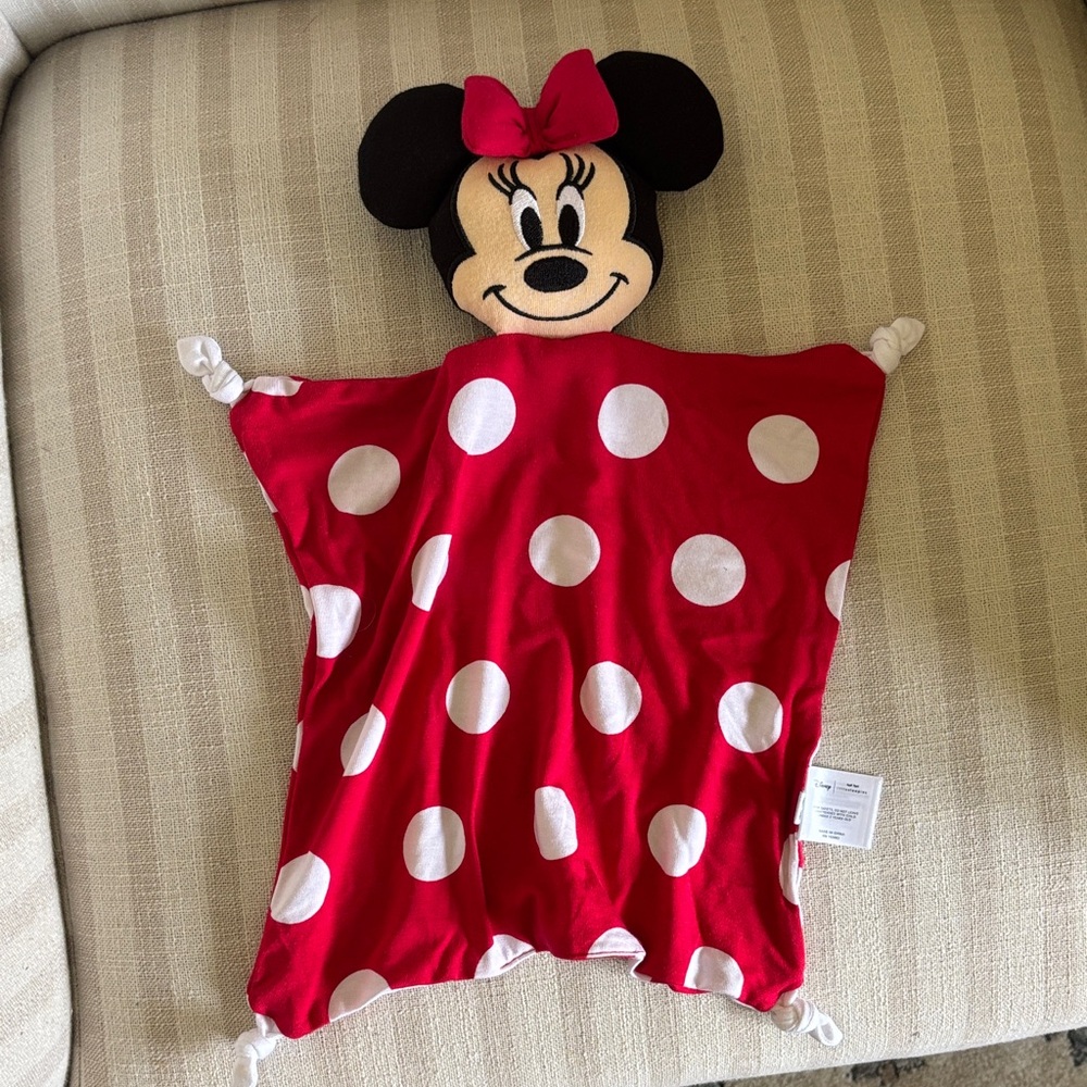 Little sleepies Minnie Mouse lovey